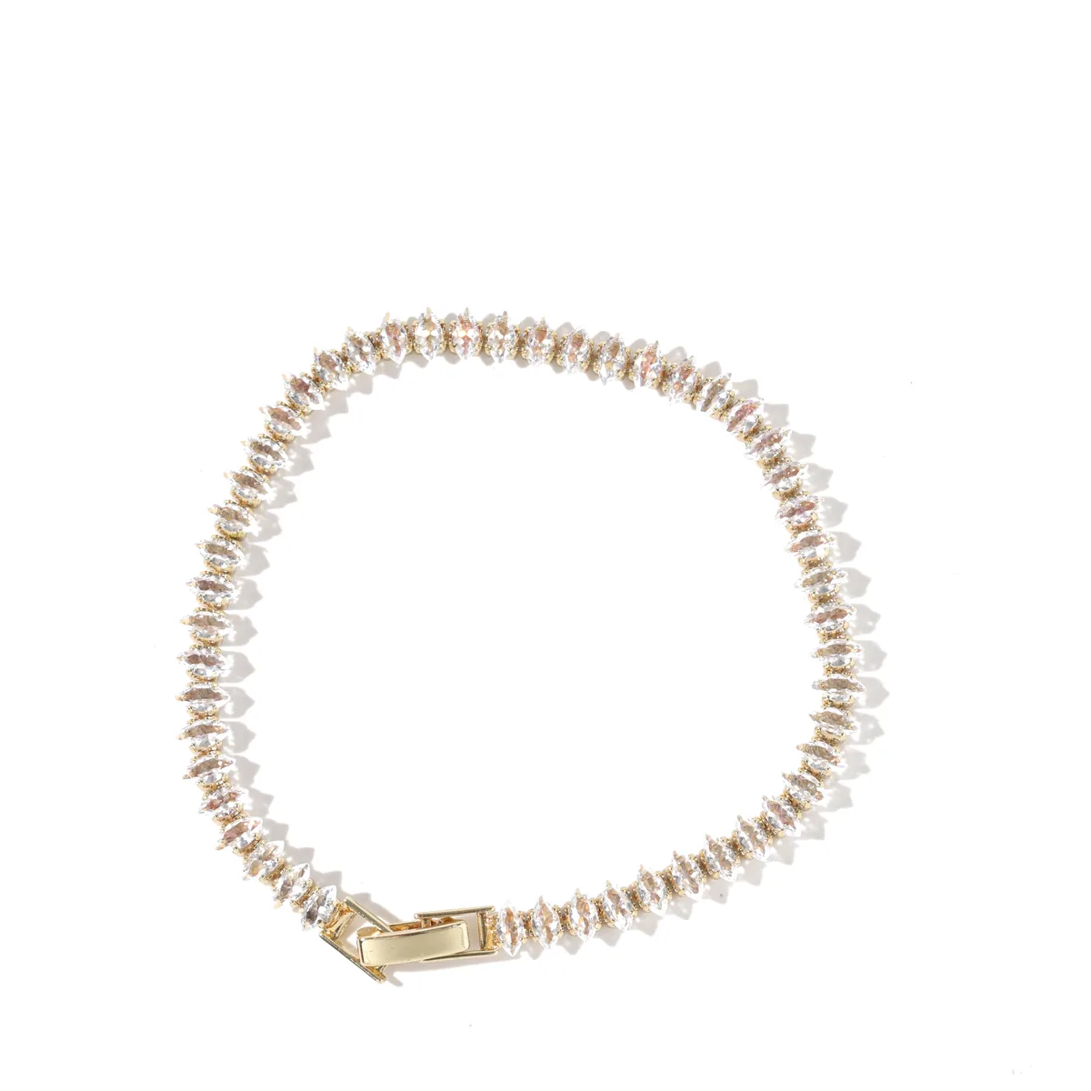 Spiked Oval Link Bracelet — view 1