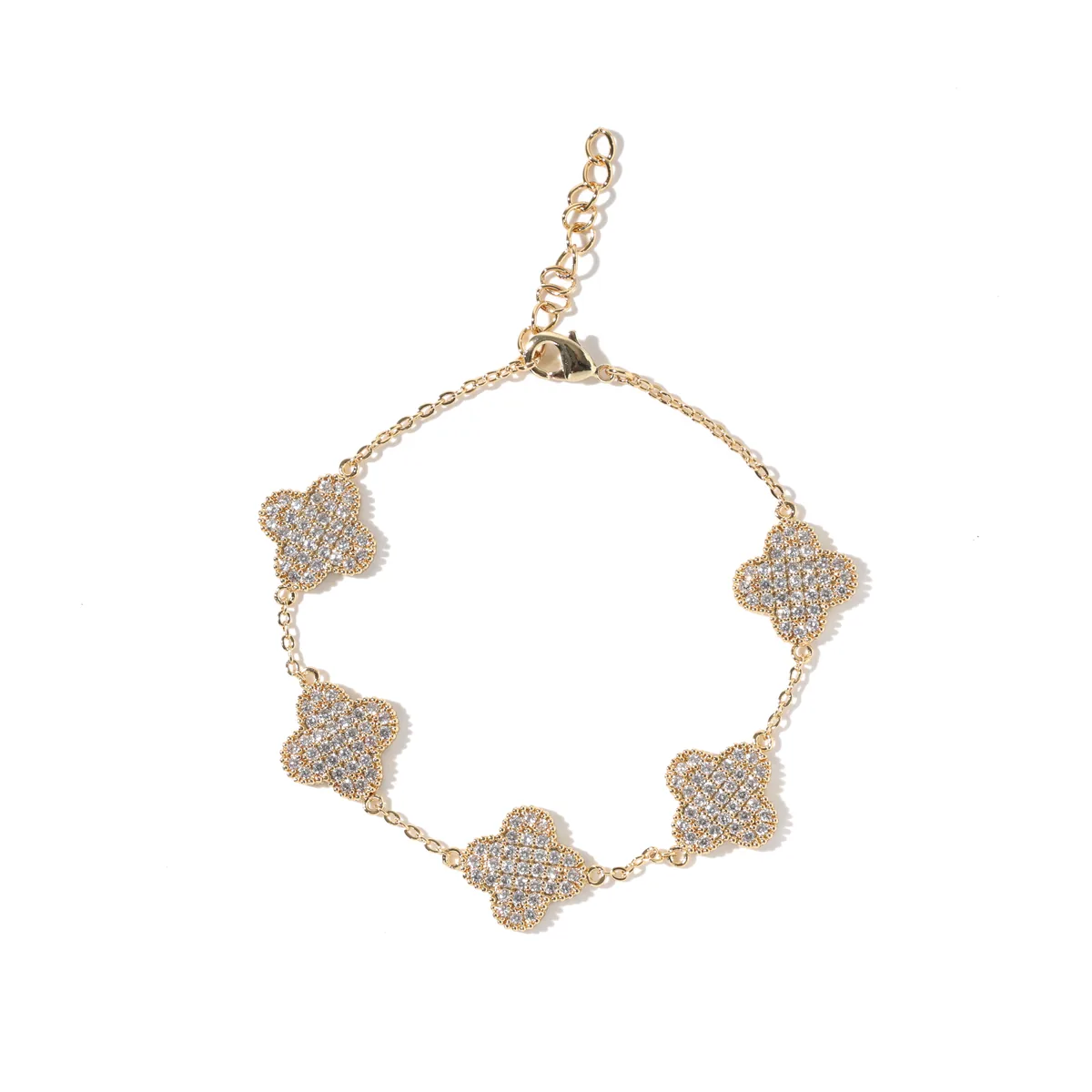 Five Clover Station Bracelet — view 1