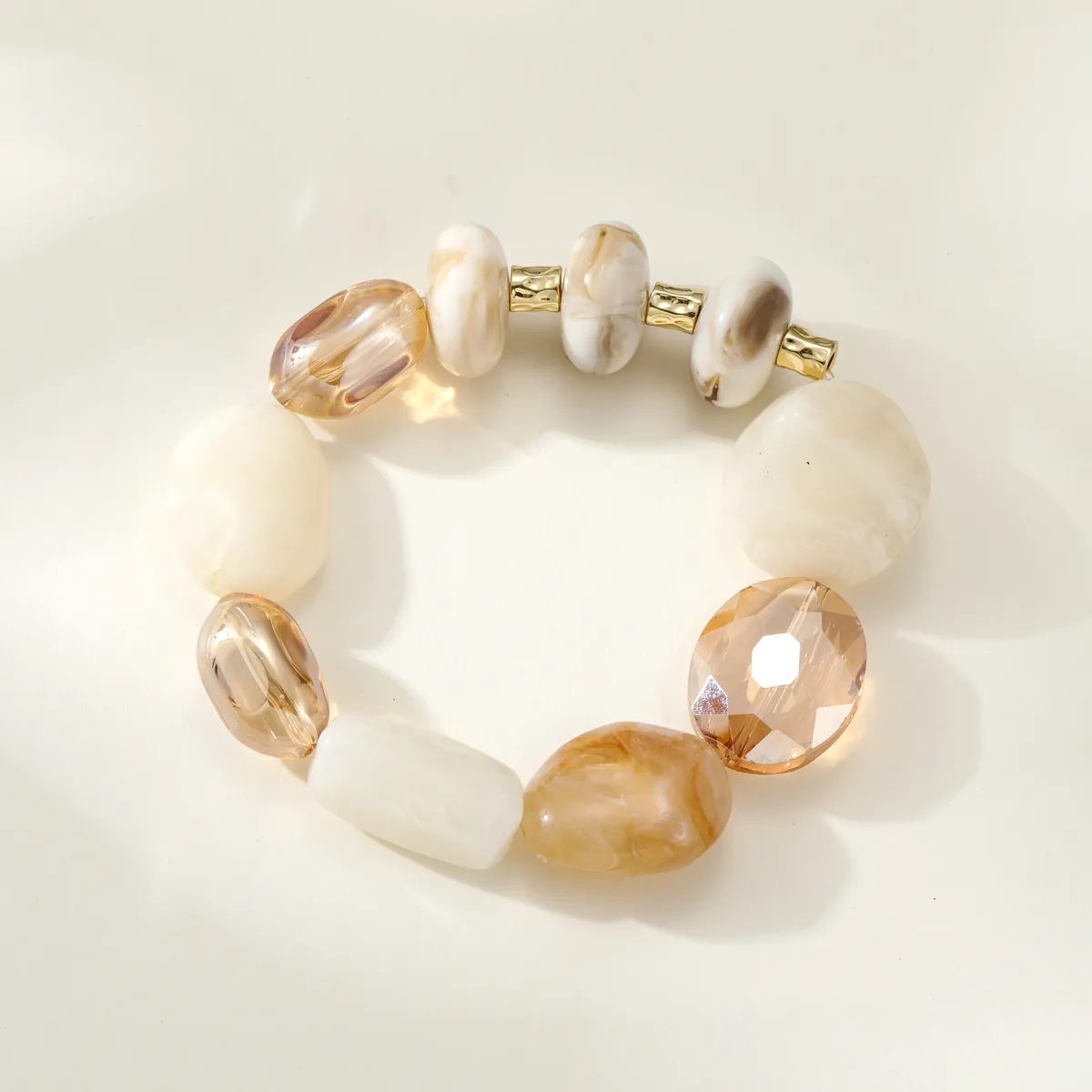 Faceted Chunky Bead Bracelet — view 1
