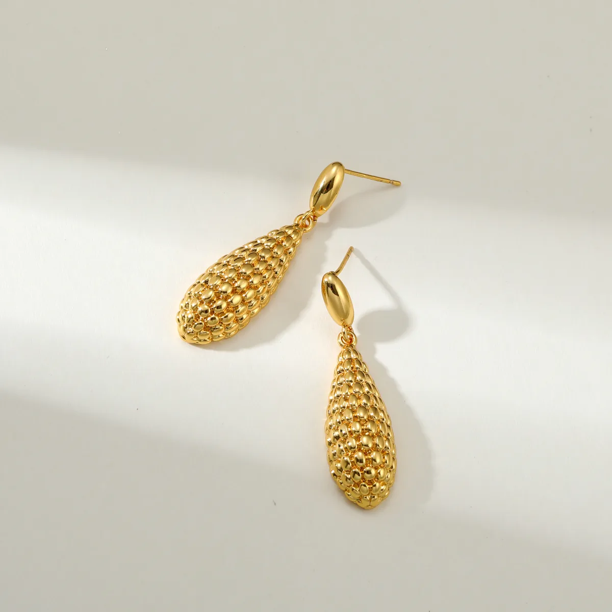 Lattice Teardrop Earrings — view 1