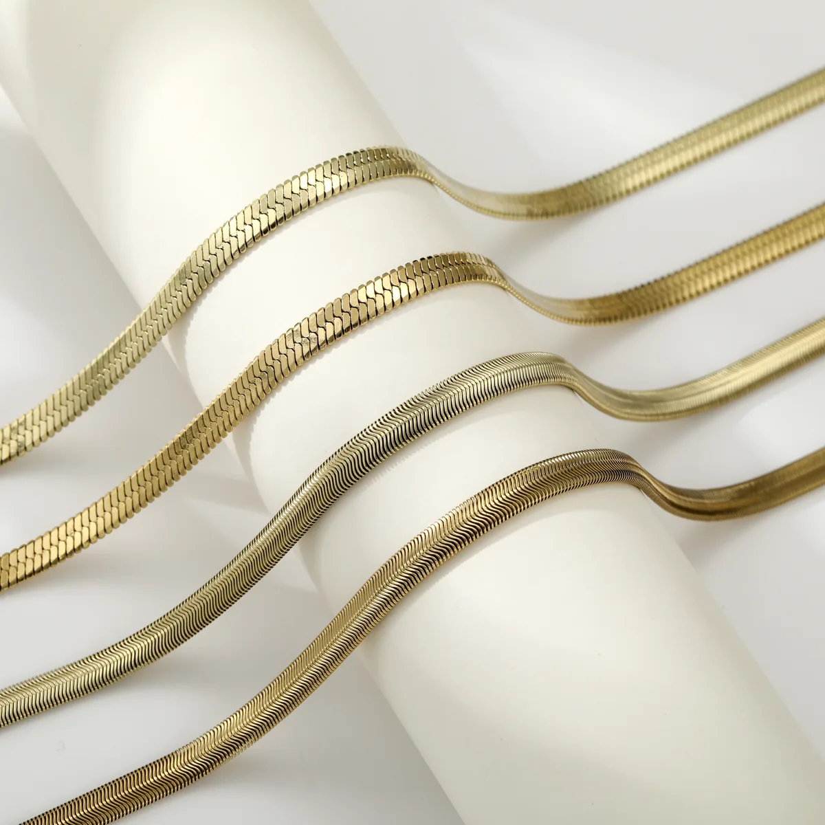Snake Chain Necklace Set — view 1